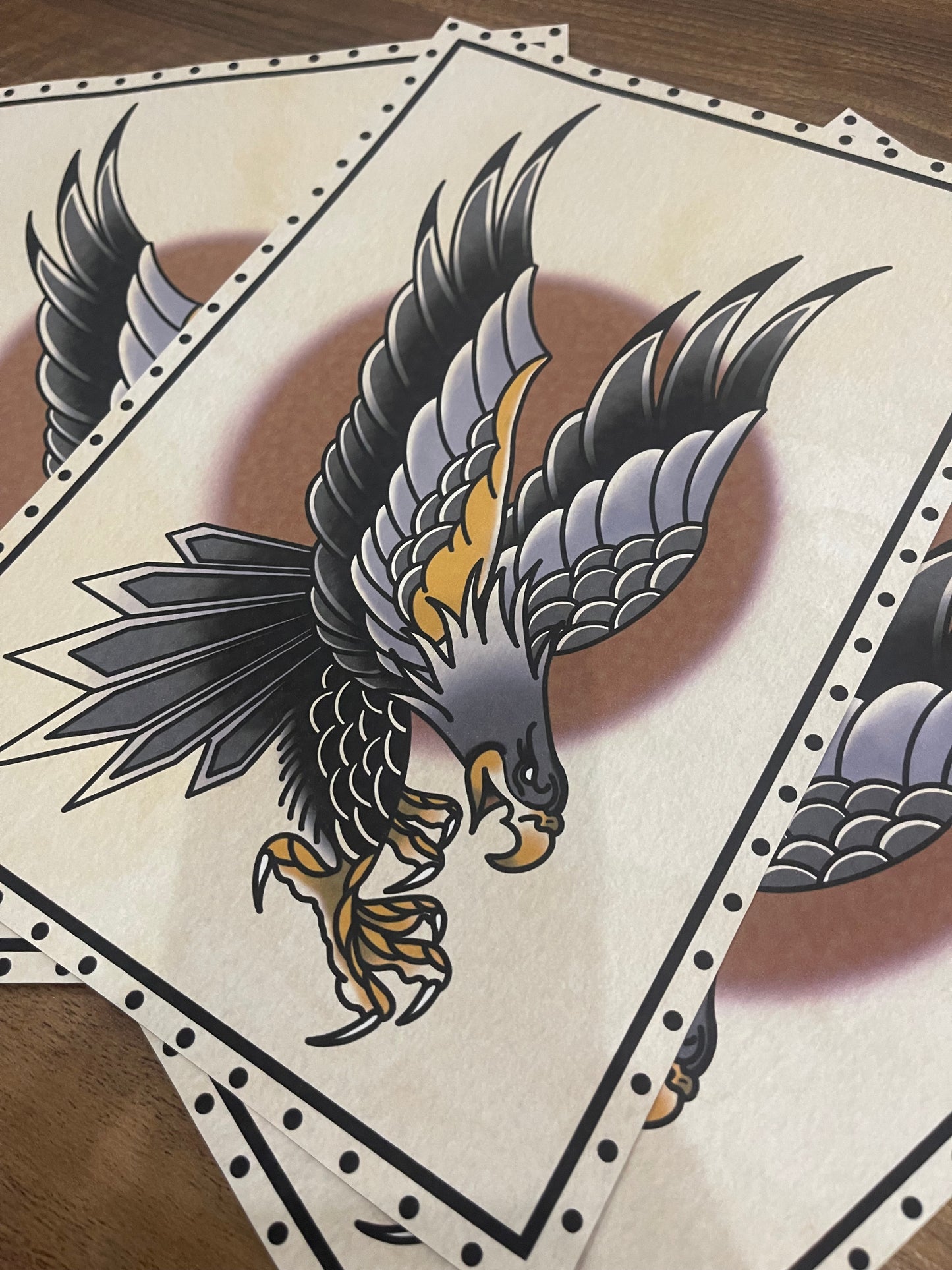 Eagle - A4 art print.